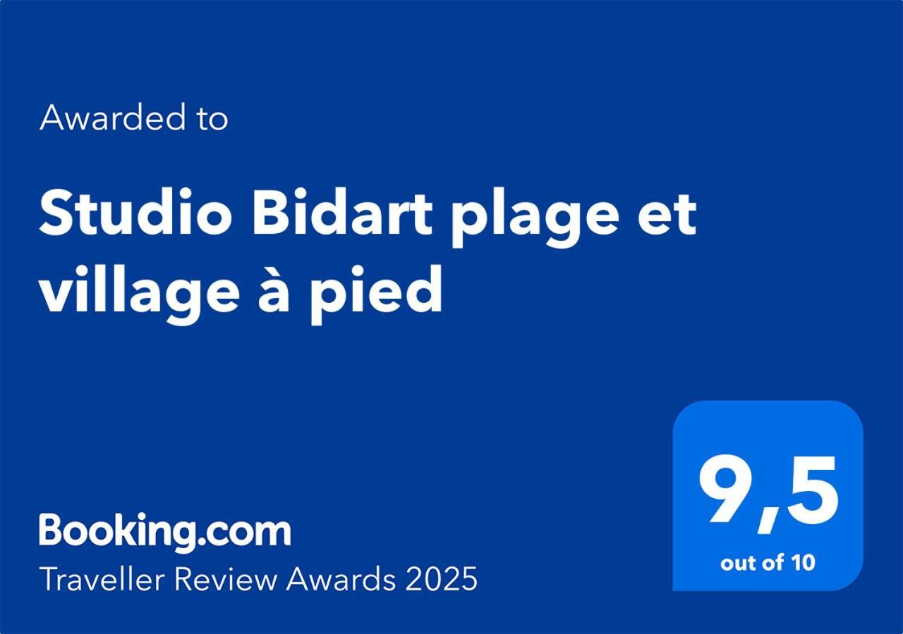 Studio Cocon Enea Bidart, Terrasse Et Parking Exterior photo